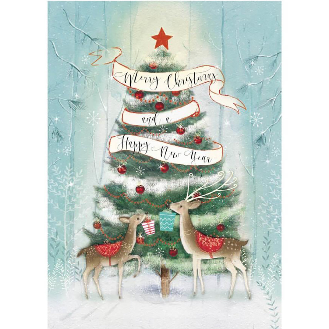 Woodland Tree Christmas Card RAF Christmas Cards RAFATRAD RAFATRAD