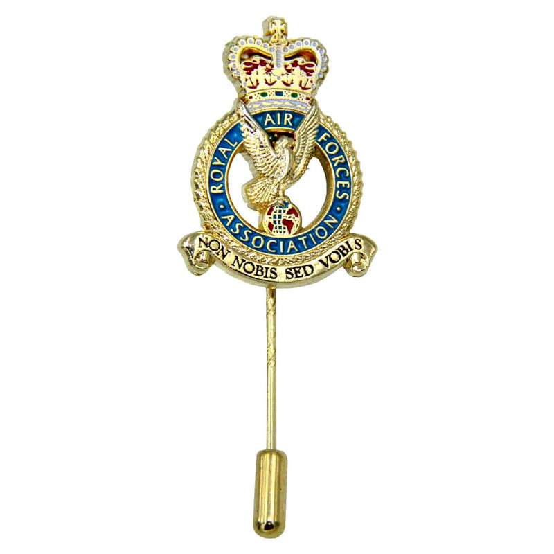 RAF Association Crest Lapel Pin - RAFATRAD