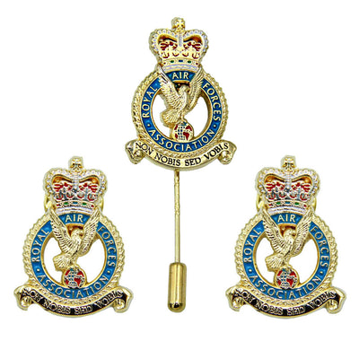 RAF Association Crest Lapel Pin - RAFATRAD