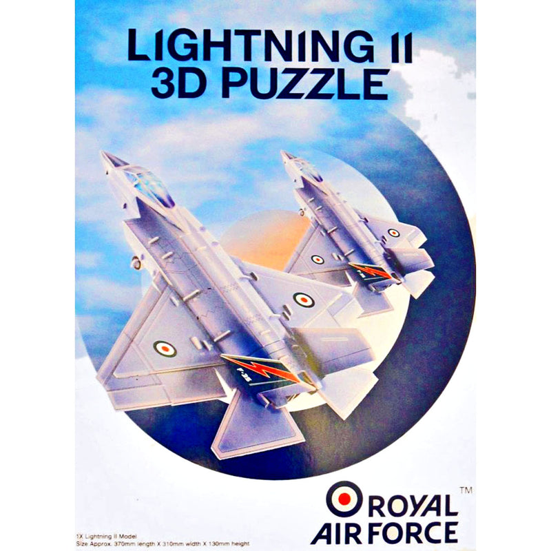 3D AircRAFt Puzzle - Lightning Ii - RAFATRAD