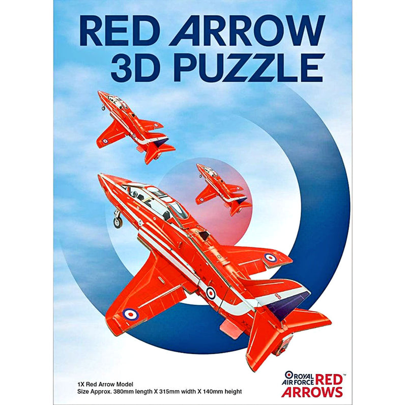 Red Arrows 3D Puzzle Model Box