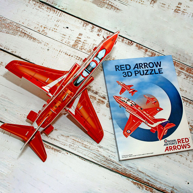 Red Arrows 3D Puzzle Model and box