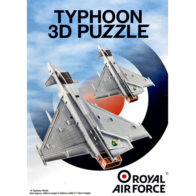 3D AircRAFt Puzzle - Typhoon - RAFATRAD