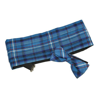 RAF Tartan Cummerbund and Bowtie Set - RAFATRAD