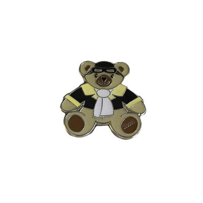 Pilot Bear Enamel Lapel Pin Badge - RAFATRAD