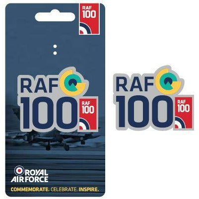 RAF100 Shaped Magnet - LOGO & Roundel - RAFATRAD