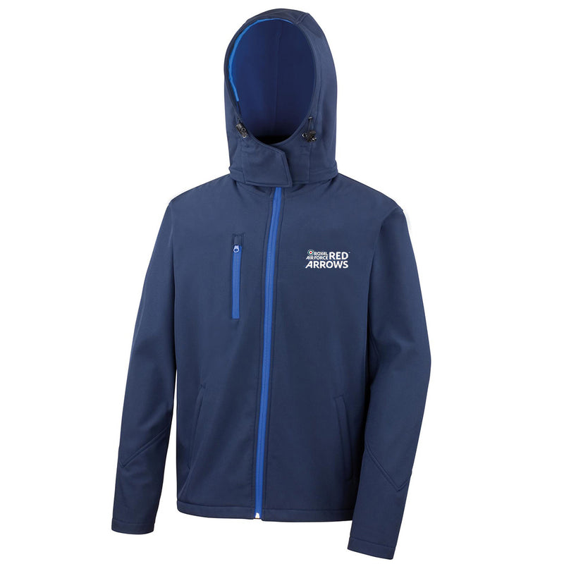 Red Arrows Performance Hooded Softshell Jacket - RAFATRAD