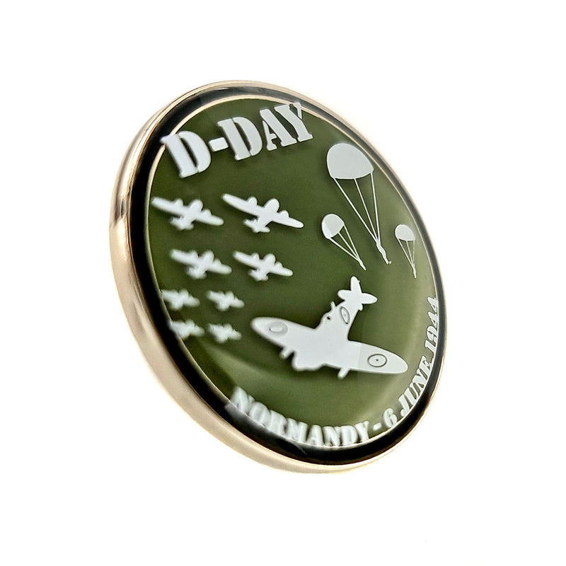D Day Badge - Green