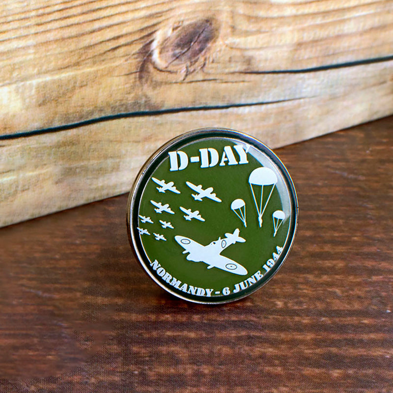 D Day Badge - Green