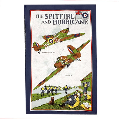 Tea Towel - Spitfire and Hurricane - RAFATRAD