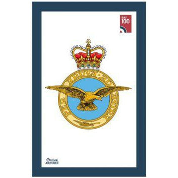 RAF100 Ulster Weaves Tea Towl with RAF Crest - RAFATRAD