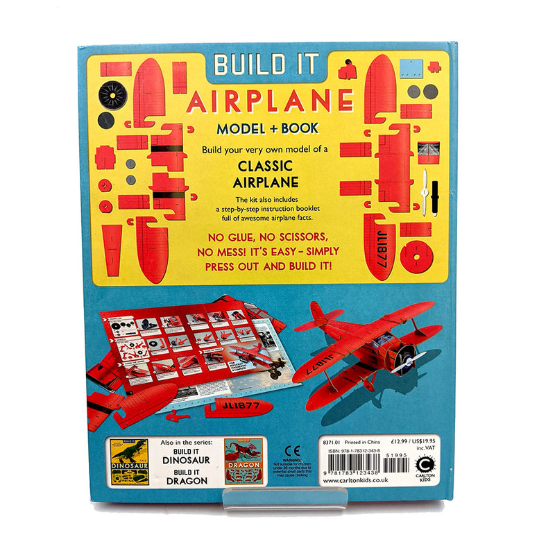 Build it: Airplane - Ben Hubbard (Hardcover) - RAFATRAD