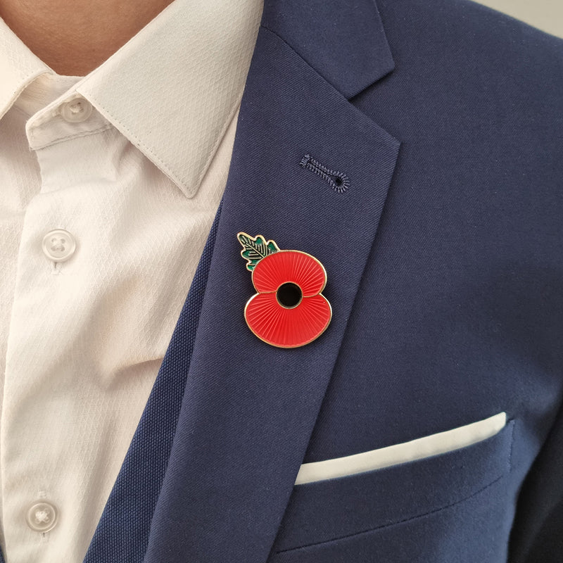 RBL Ridge Poppy Badge - RAFATRAD