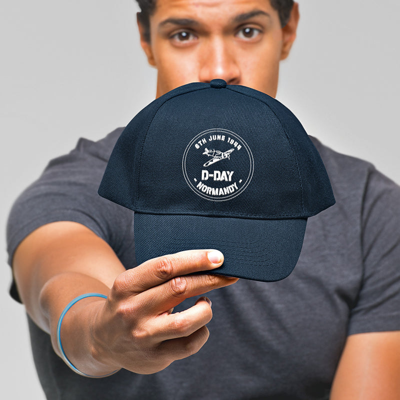 D-Day Anniversary Spitfire Print Cap - RAFATRAD