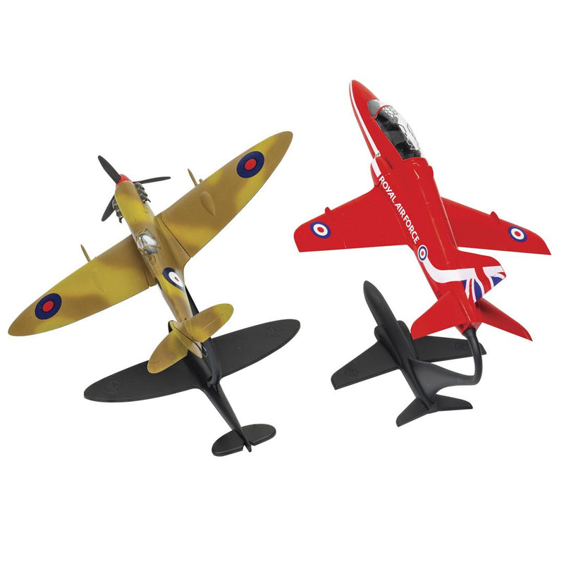 Airfix Spitfire and Hawk