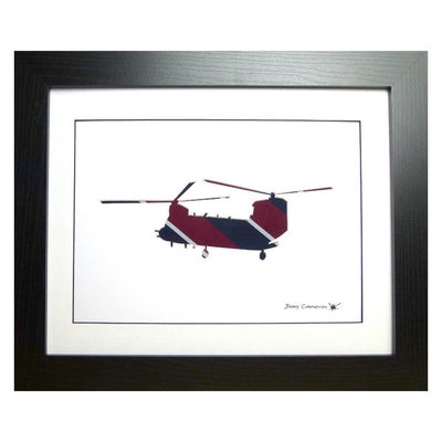 Chinook RAF Art Print