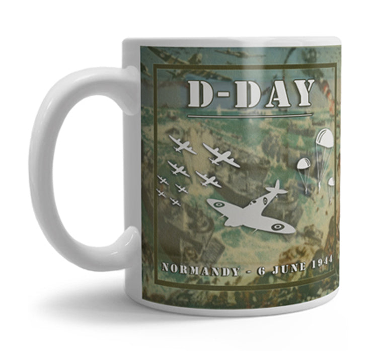 D-Day Photo Mug