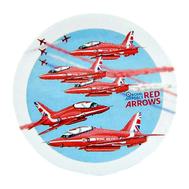 Red Arrows Button Badge - RAFATRAD