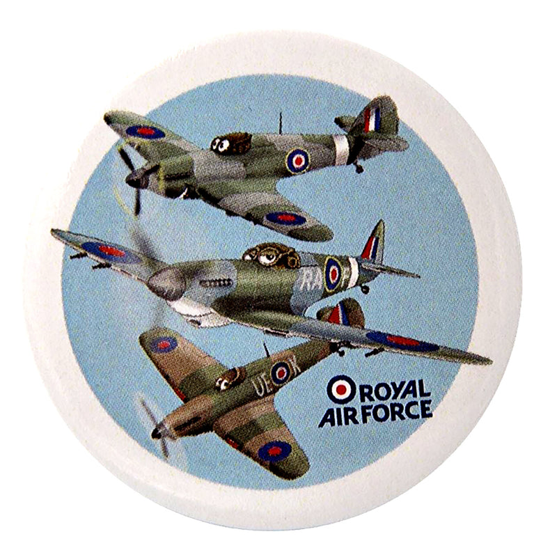 Spitfire Button Badge - RAFATRAD