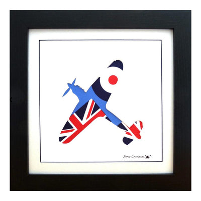 Hurricane Ensign RAF Art Print