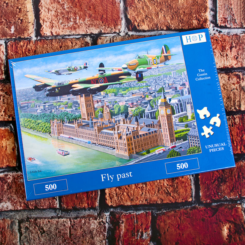 Battle of Britain Memorial (BBMF) Flight 500 piece puzzle "Fly Past"