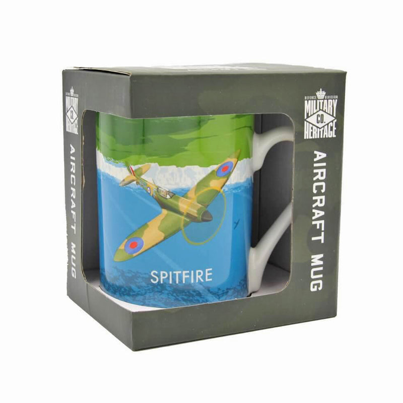 Military Heritage Spitfire Mug - RAFATRAD