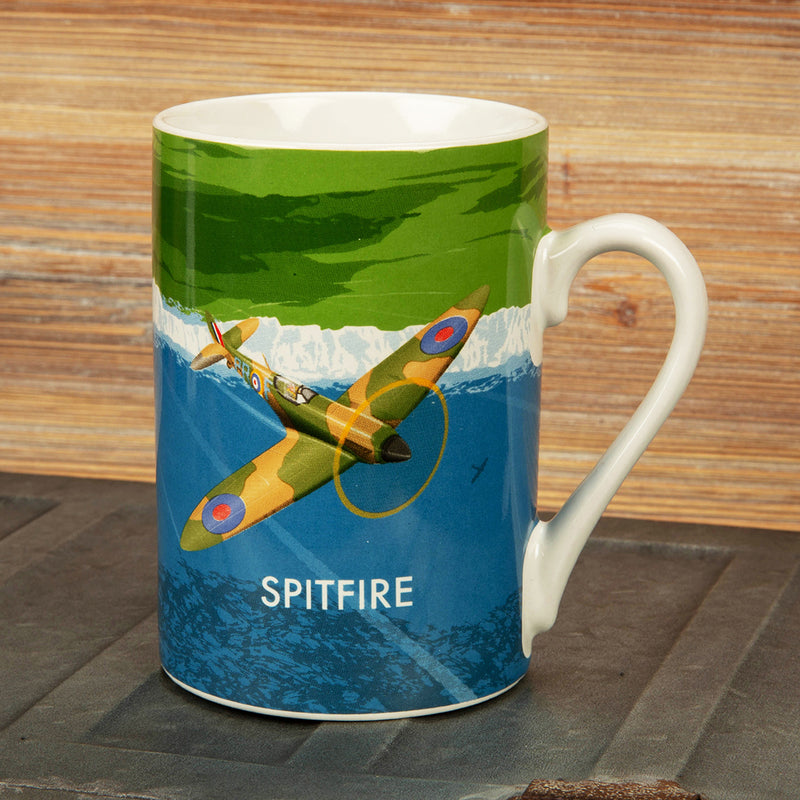 Military Heritage Spitfire Mug - RAFATRAD
