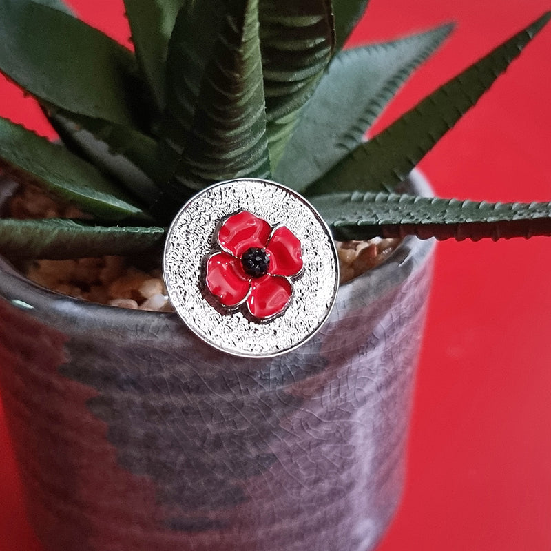 Poppy Pin 4 Petals - RAFATRAD