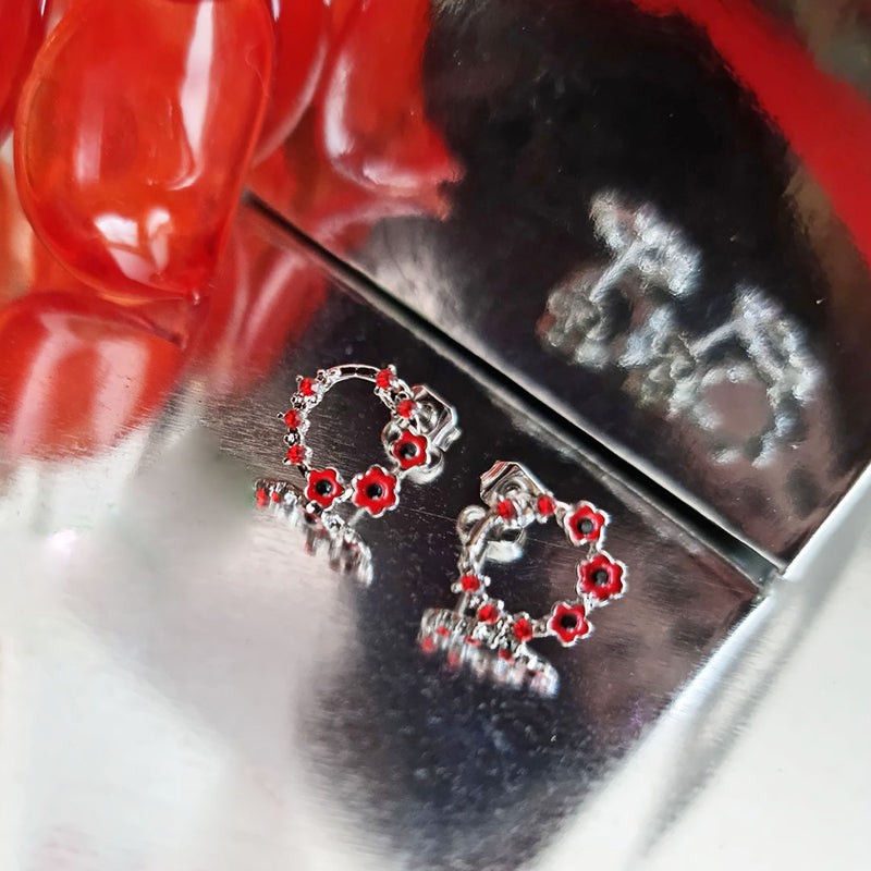 Poppy Garland Earrings - RAFATRAD