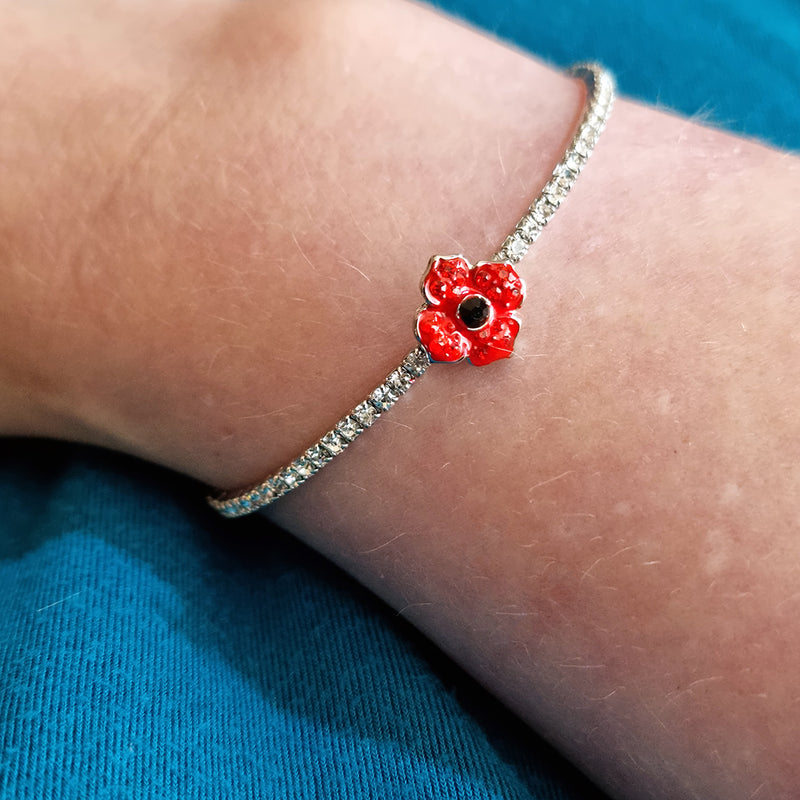 Poppy Sparkle Bangle - RAFATRAD