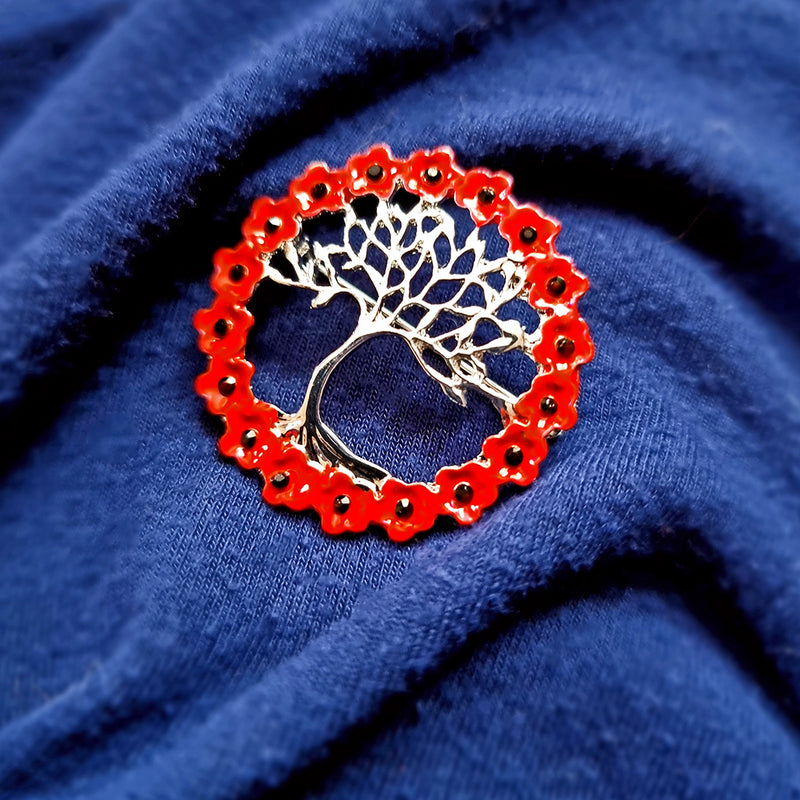 Poppy Brooch Remembrance 