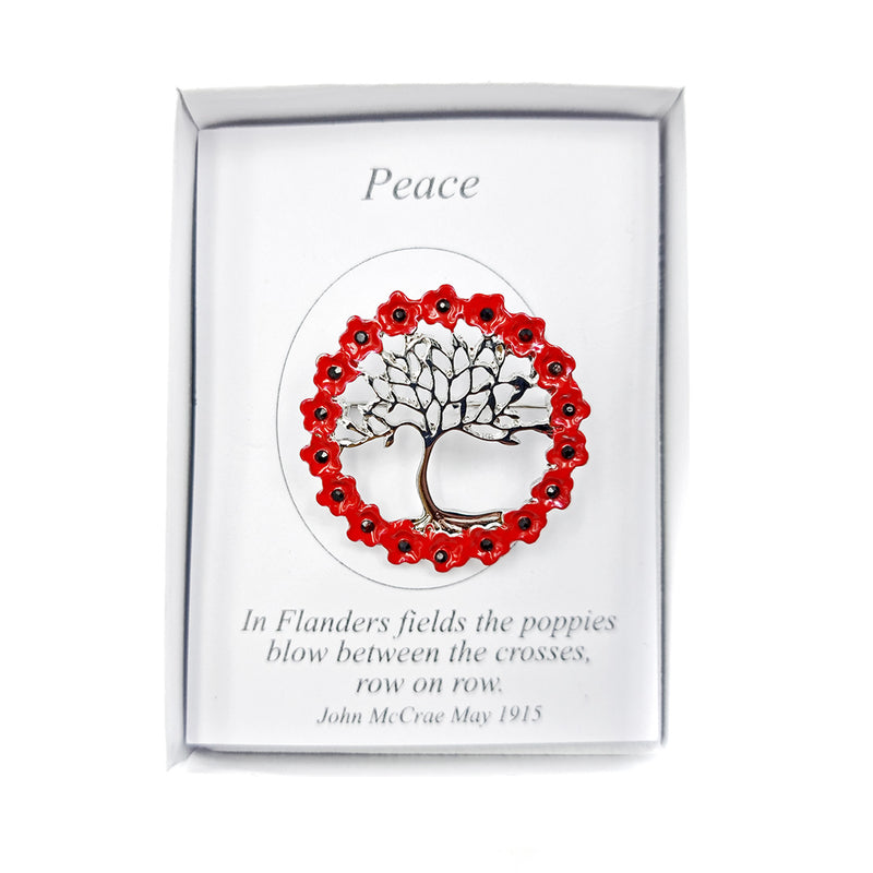 Poppy Brooch Remembrance 