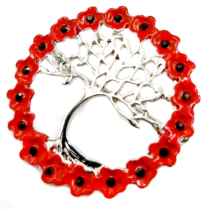 Poppy Brooch Remembrance 