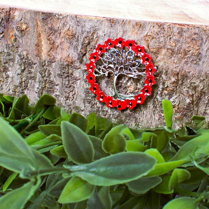 Poppy Brooch Remembrance 