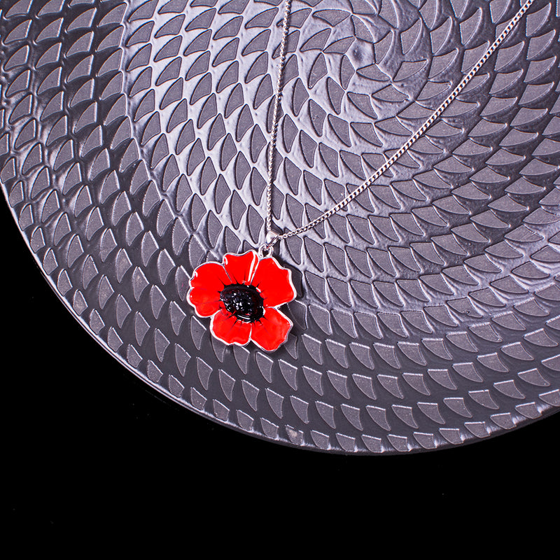 Poppy Necklace RAF 