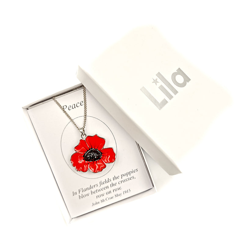 Poppy Necklace RAF 