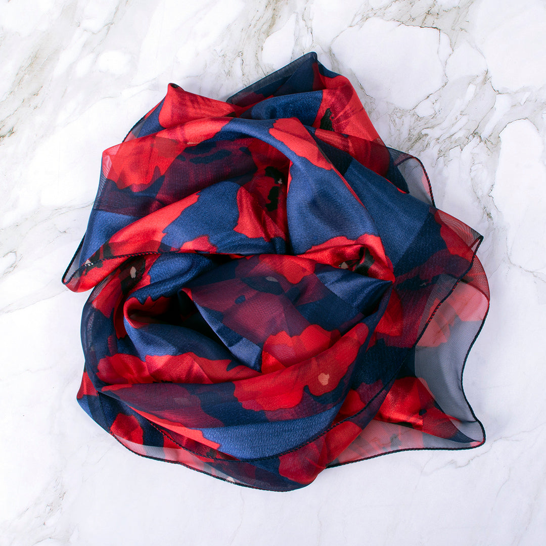 Poppy Scarf | RAF Scarf | Remembrance Day | RAFATRAD - RAFATRAD