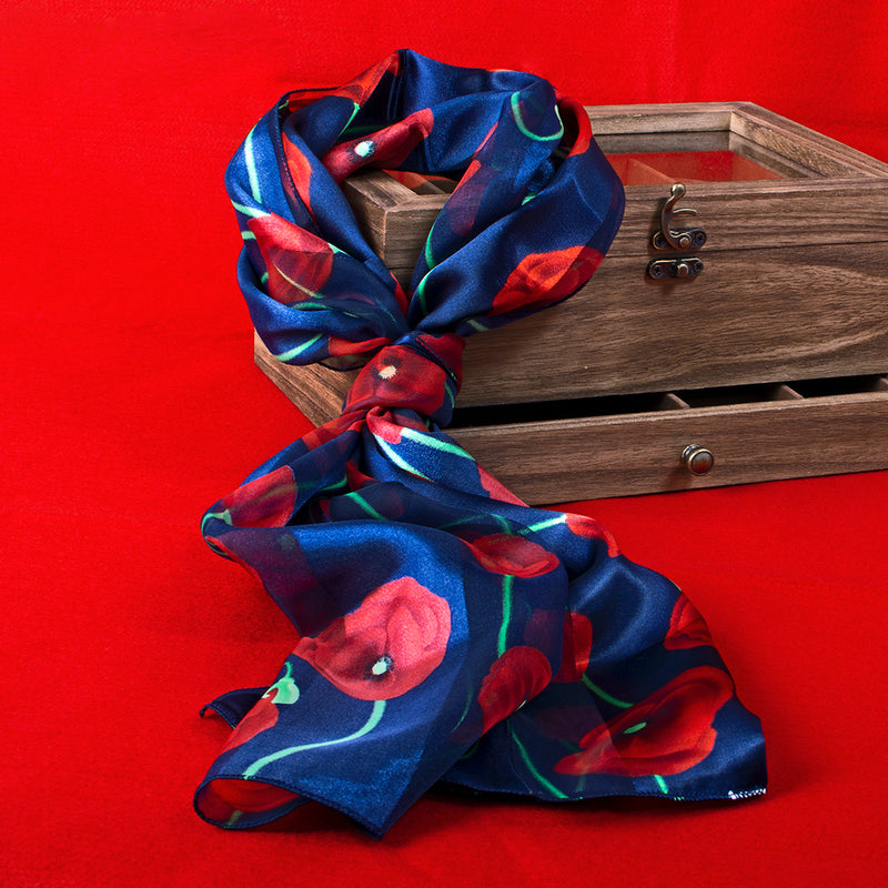 Poppy Scarf
