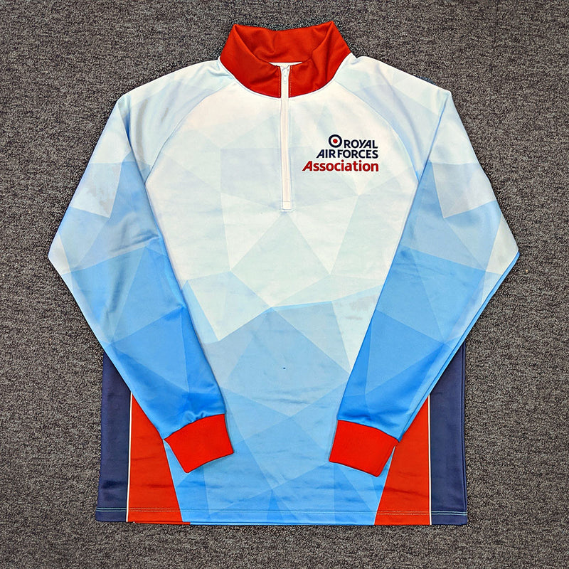 RAF Association Long Sleeve ¼ Zip Track Top - RAFATRAD