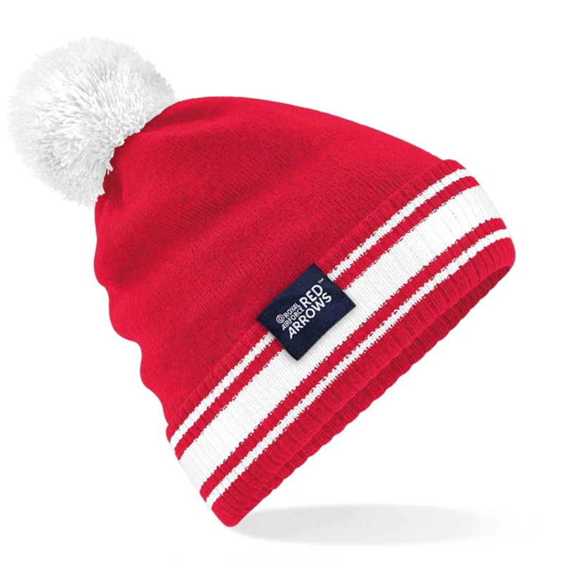 Red Arrows Contrast Beanie Hat - RAFATRAD