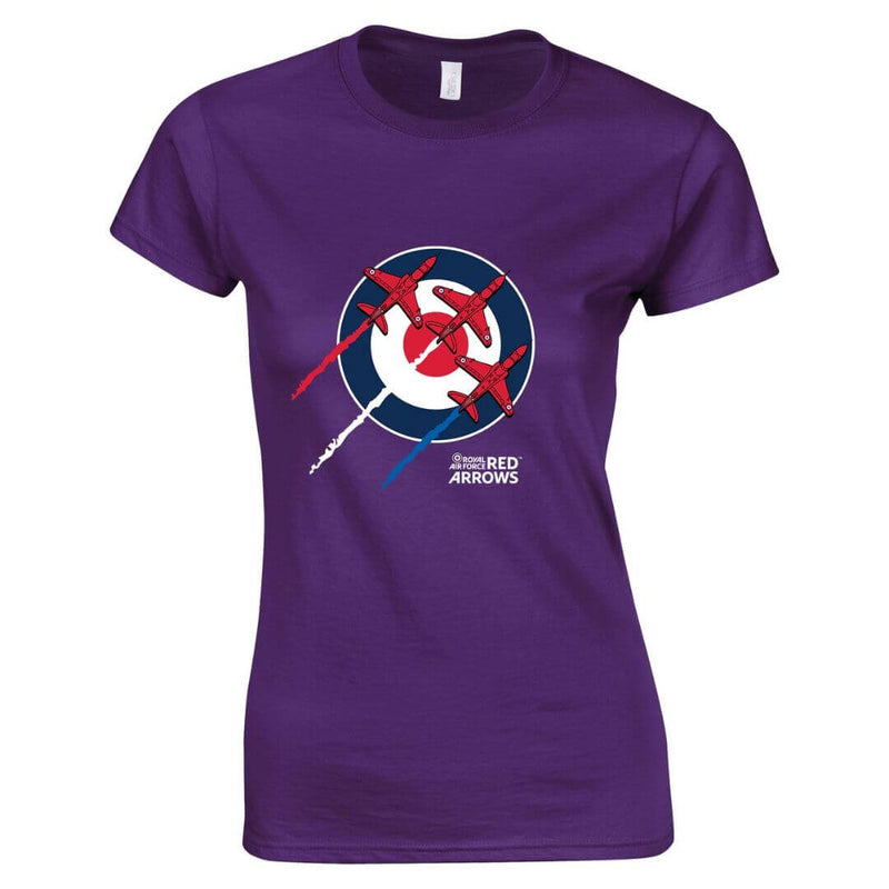 Red Arrows Ladies Roundel T-Shirt - RAFATRAD