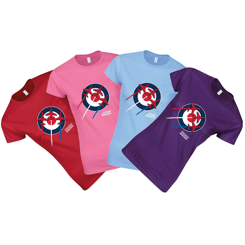 Red Arrows Ladies Roundel T-Shirt - RAFATRAD