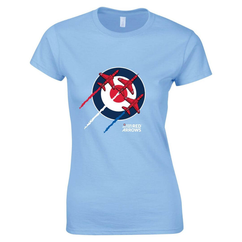 Red Arrows Ladies Roundel T-Shirt - RAFATRAD