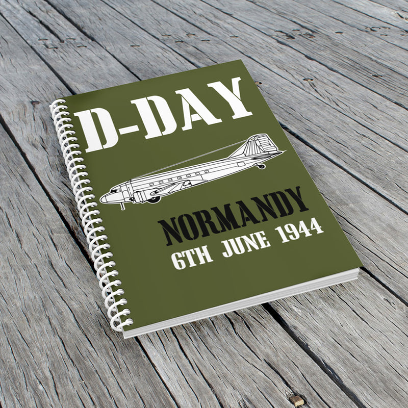 D-Day Anniversary Note Book - Notepad - RAFATRAD