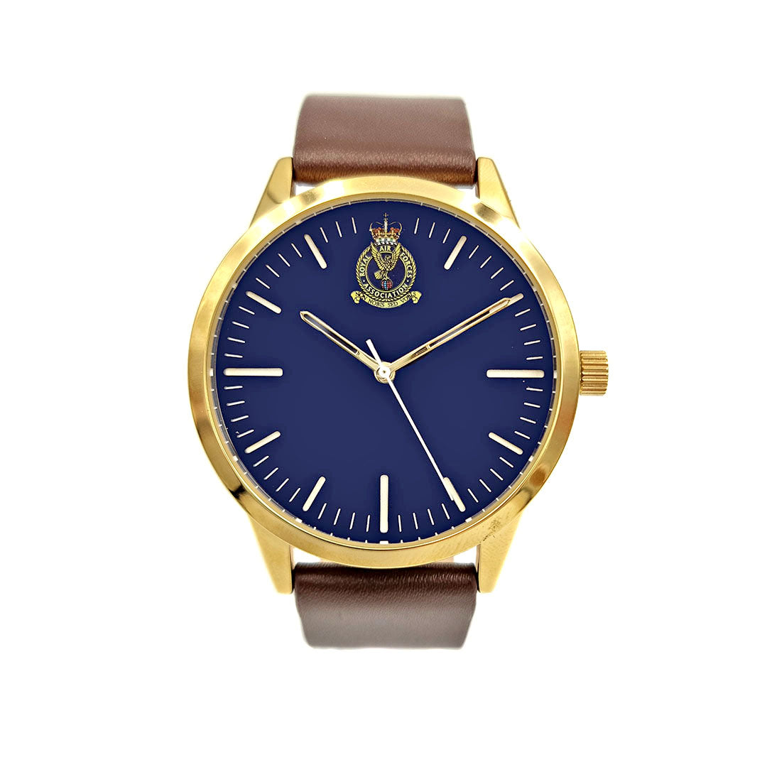 Al Rafi Watches RAF Association Crest Mens Watch - RAFATRAD