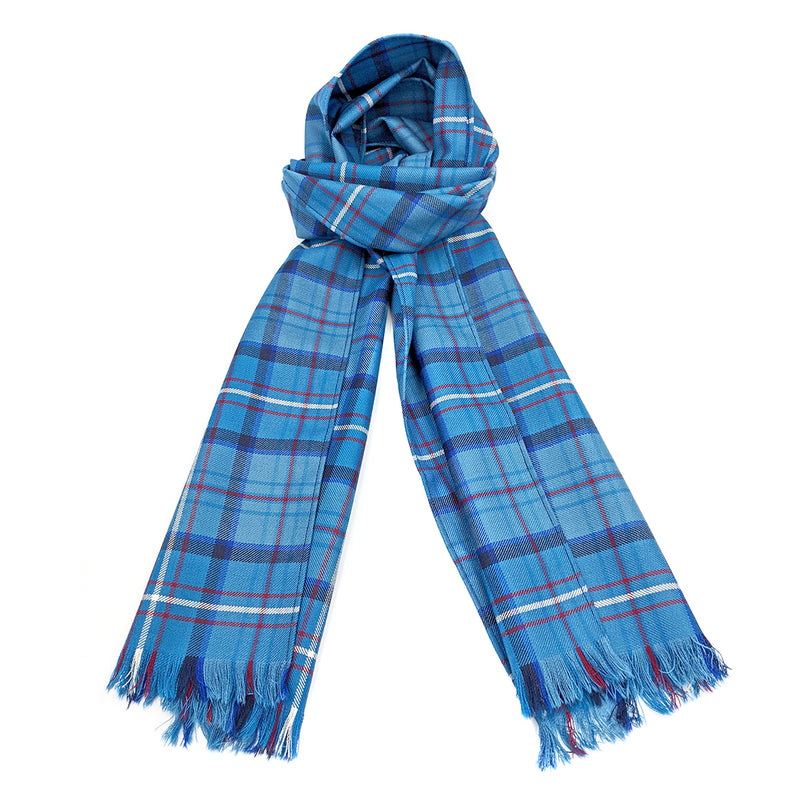 RAF Tartan Blue Scarf