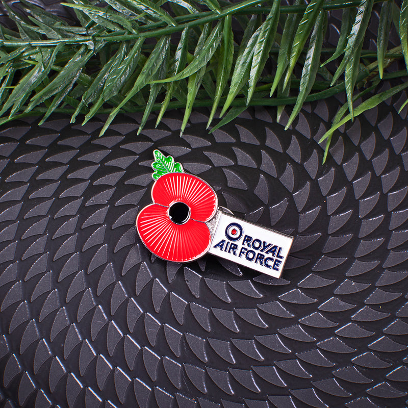 RAF Poppy Pin Badge 