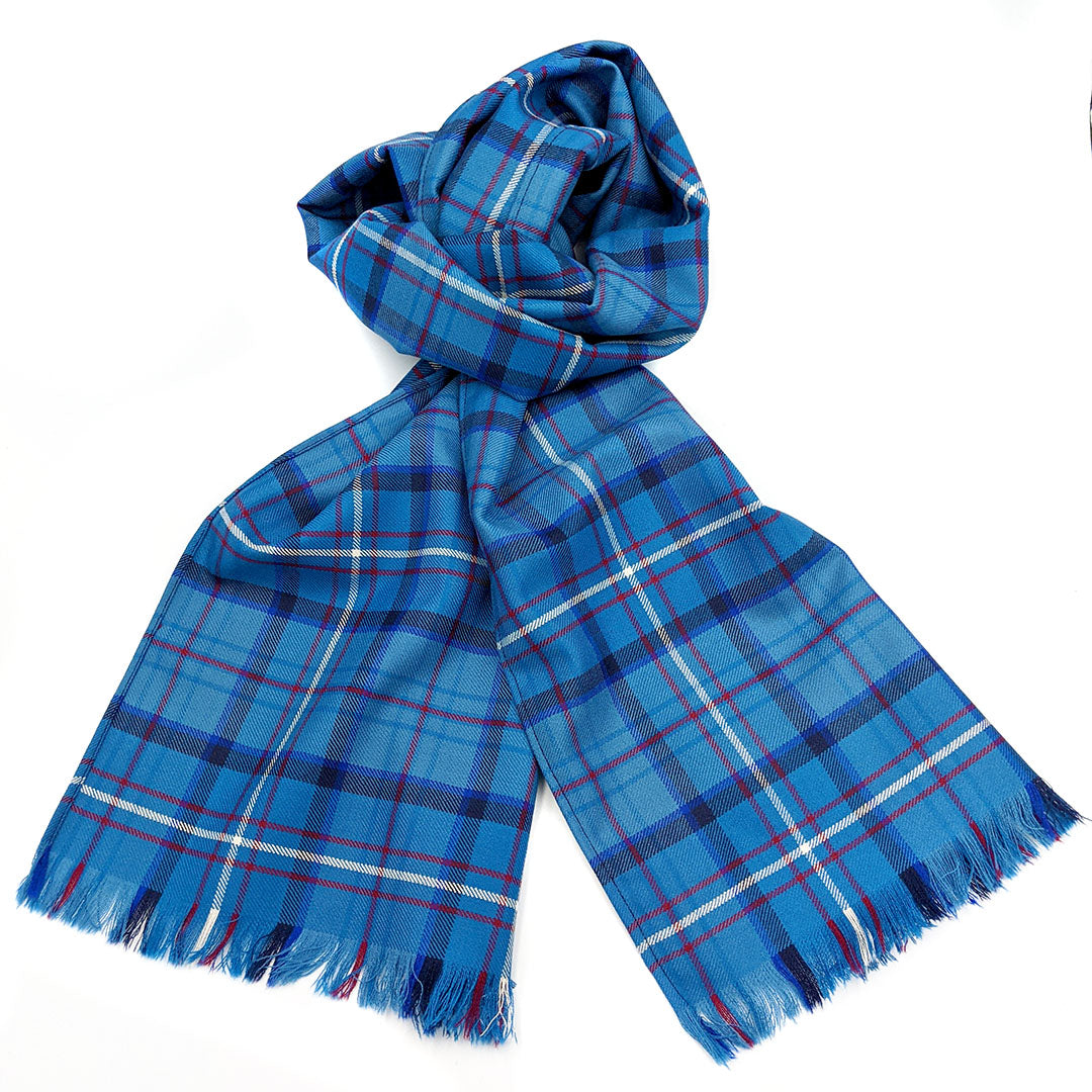 RAF Scarf Tartan Blue Wool RAF Clothes Airforce Gifts