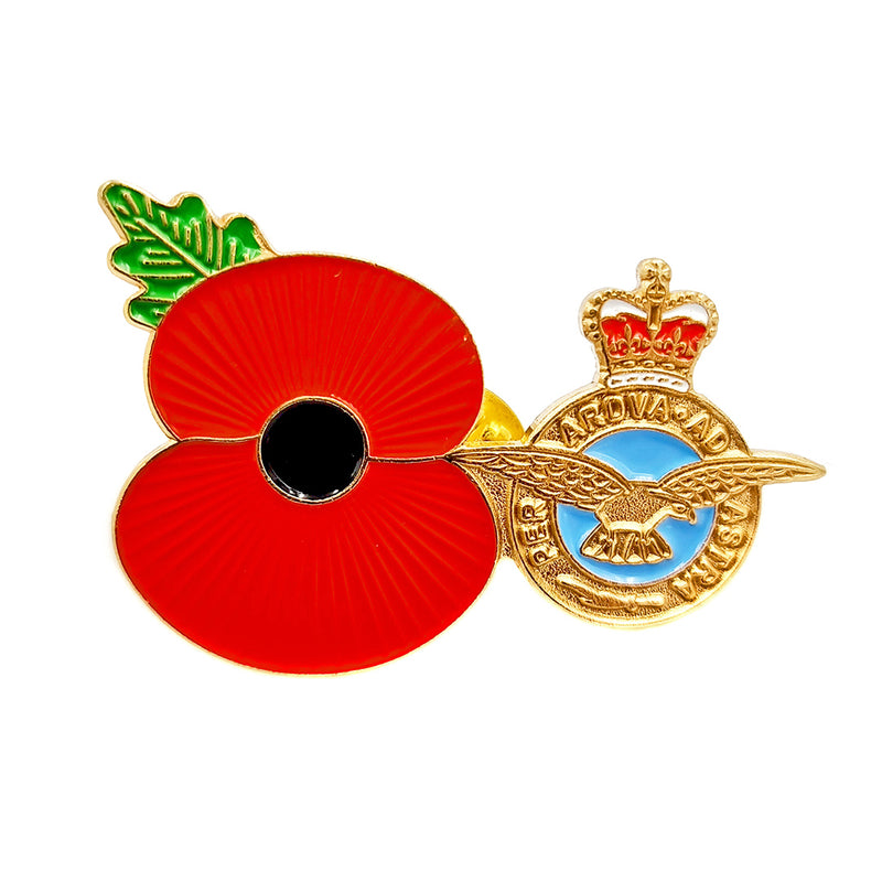 RAF Service Poppy Pin 