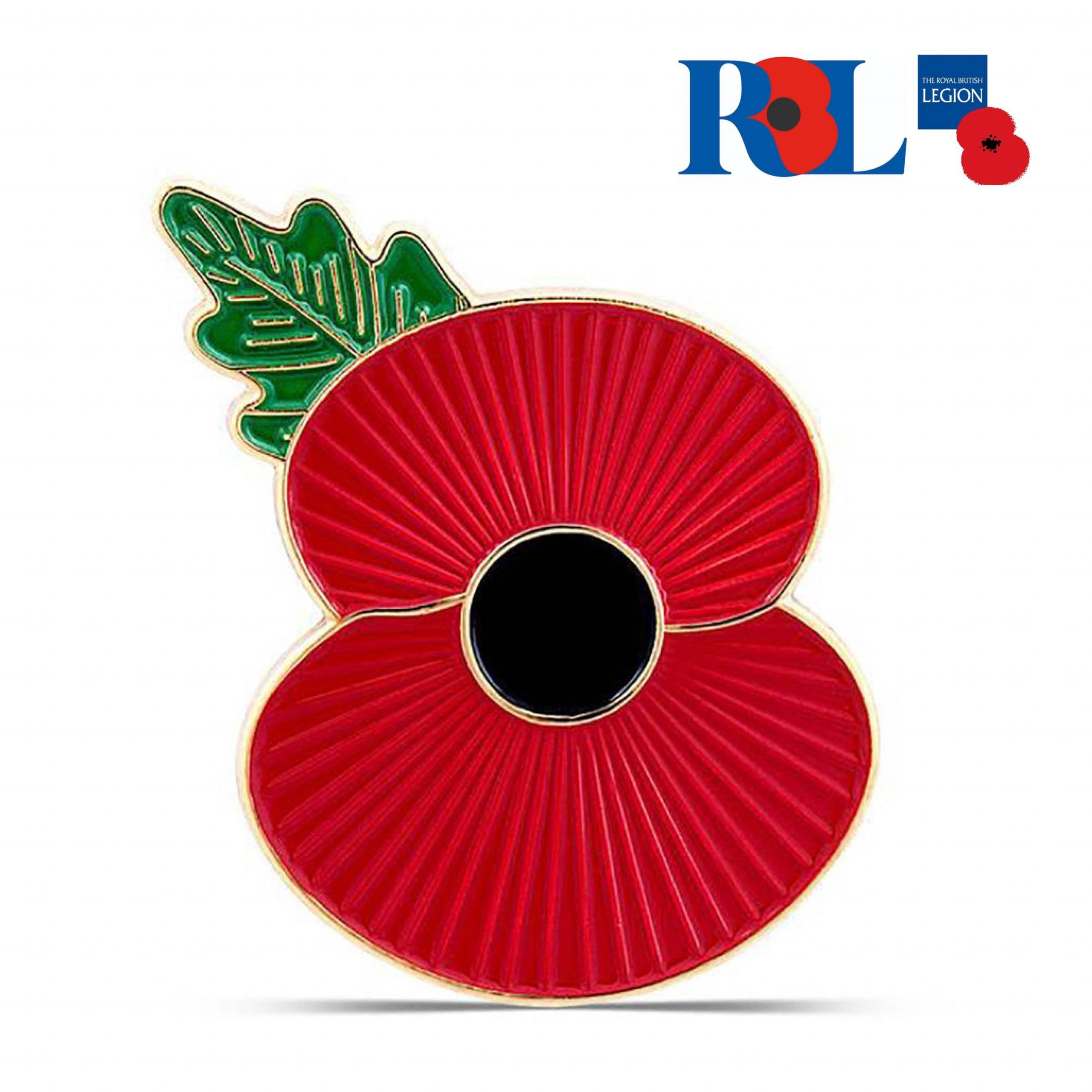 Poppy Rbl Poster RBL Ridge Poppy Badge | RBL Badge | RAFATRAD - RAFATRAD